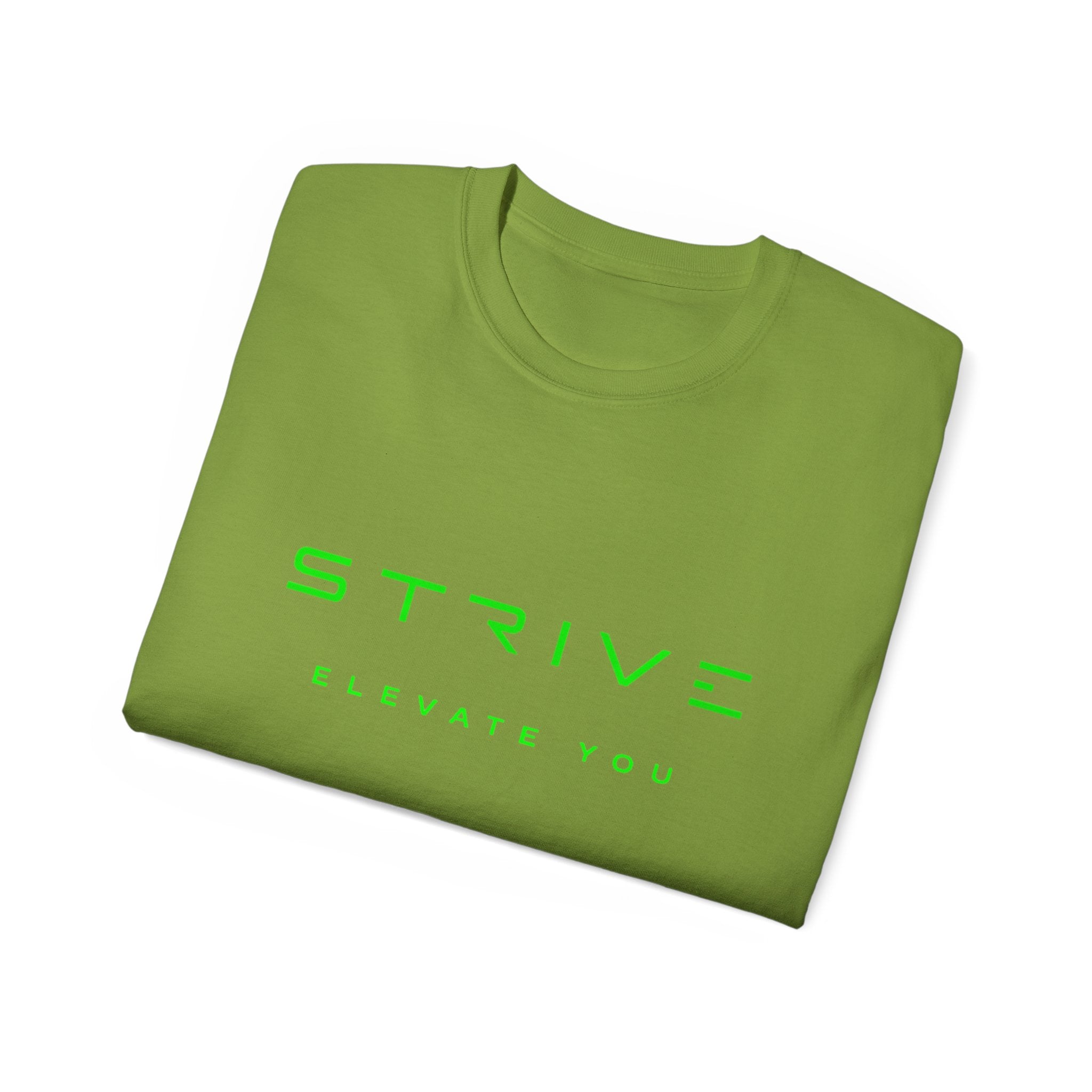 STRIVE-Fitness "Reach Your Peak" Unisex Ultra Cotton Shirt - Motivational Fitness Apparel