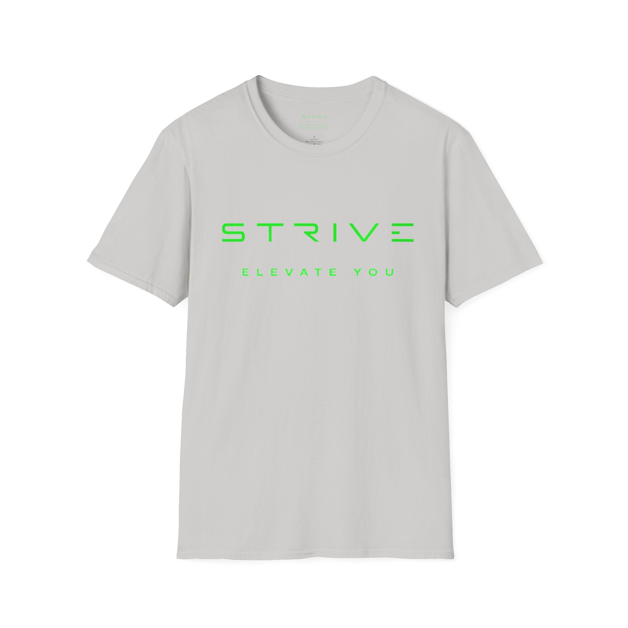 STRIVE-Fitness "Reach Your Peak" Unisex Soft-style T-Shirt - Motivational Fitness Apparel