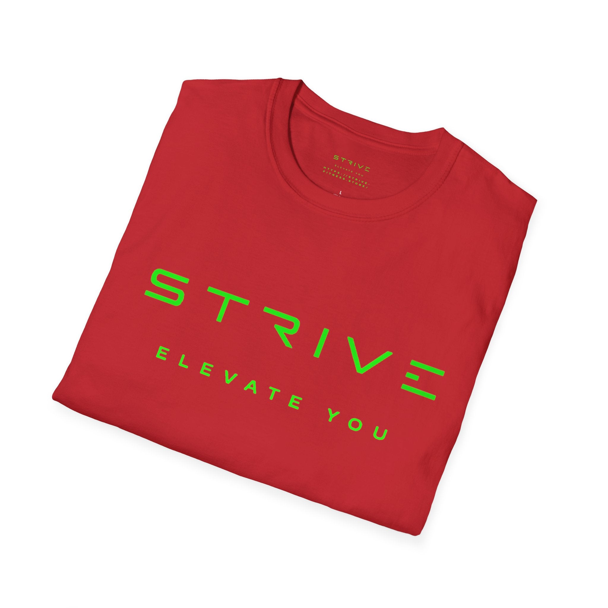 STRIVE-Fitness "Reach Your Peak" Unisex Soft-style T-Shirt - Motivational Fitness Apparel