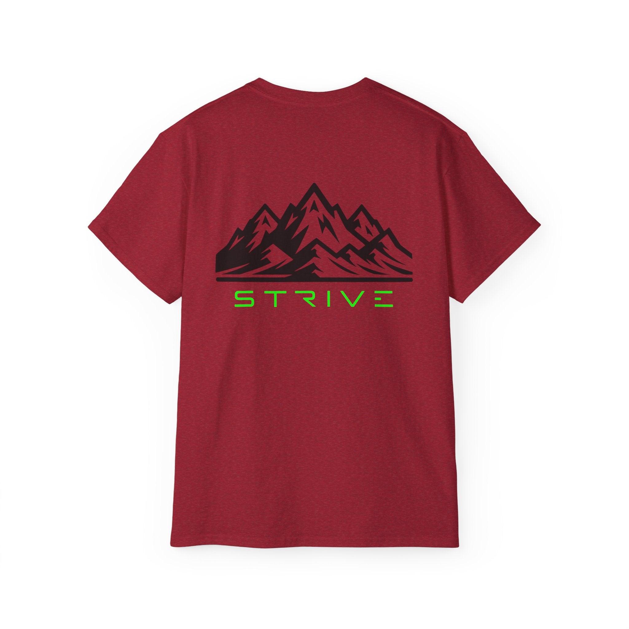 STRIVE-Fitness "Reach Your Peak" Unisex Ultra Cotton Shirt - Motivational Fitness Apparel