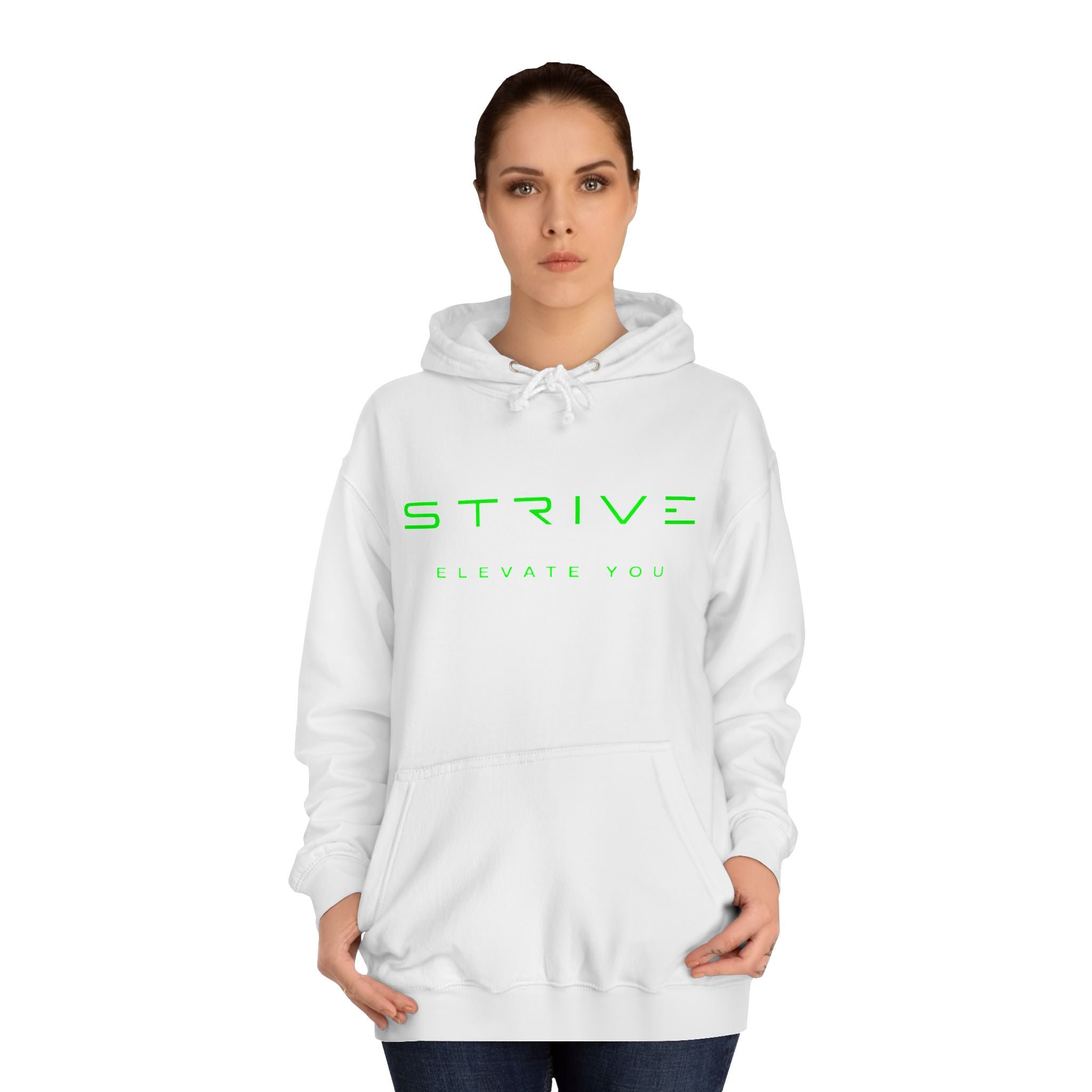 STRIVE-Fitness "Reach Your Peak" Unisex Hoodie - Motivational Fitness Apparel