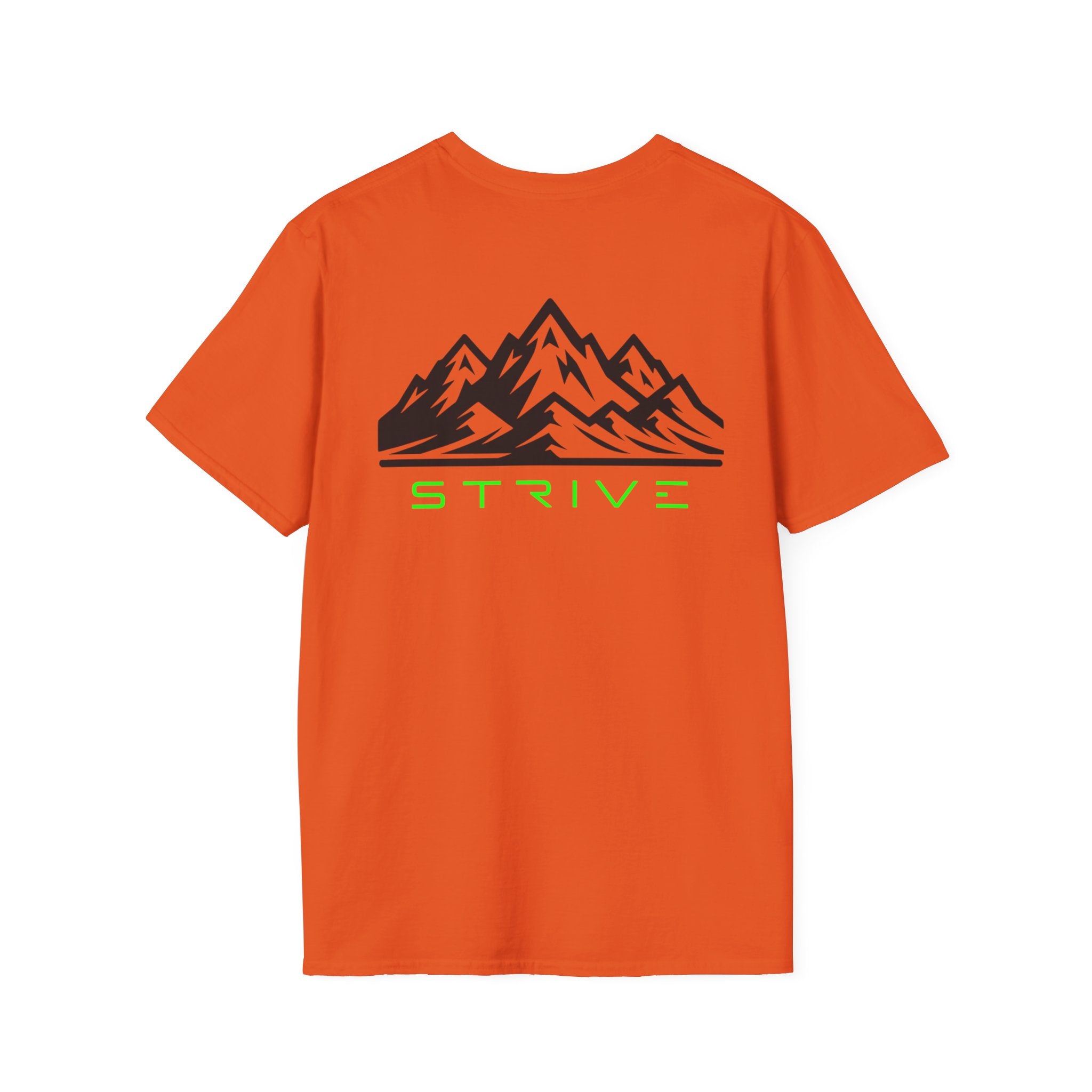 STRIVE-Fitness "Reach Your Peak" Unisex Soft-style T-Shirt - Motivational Fitness Apparel
