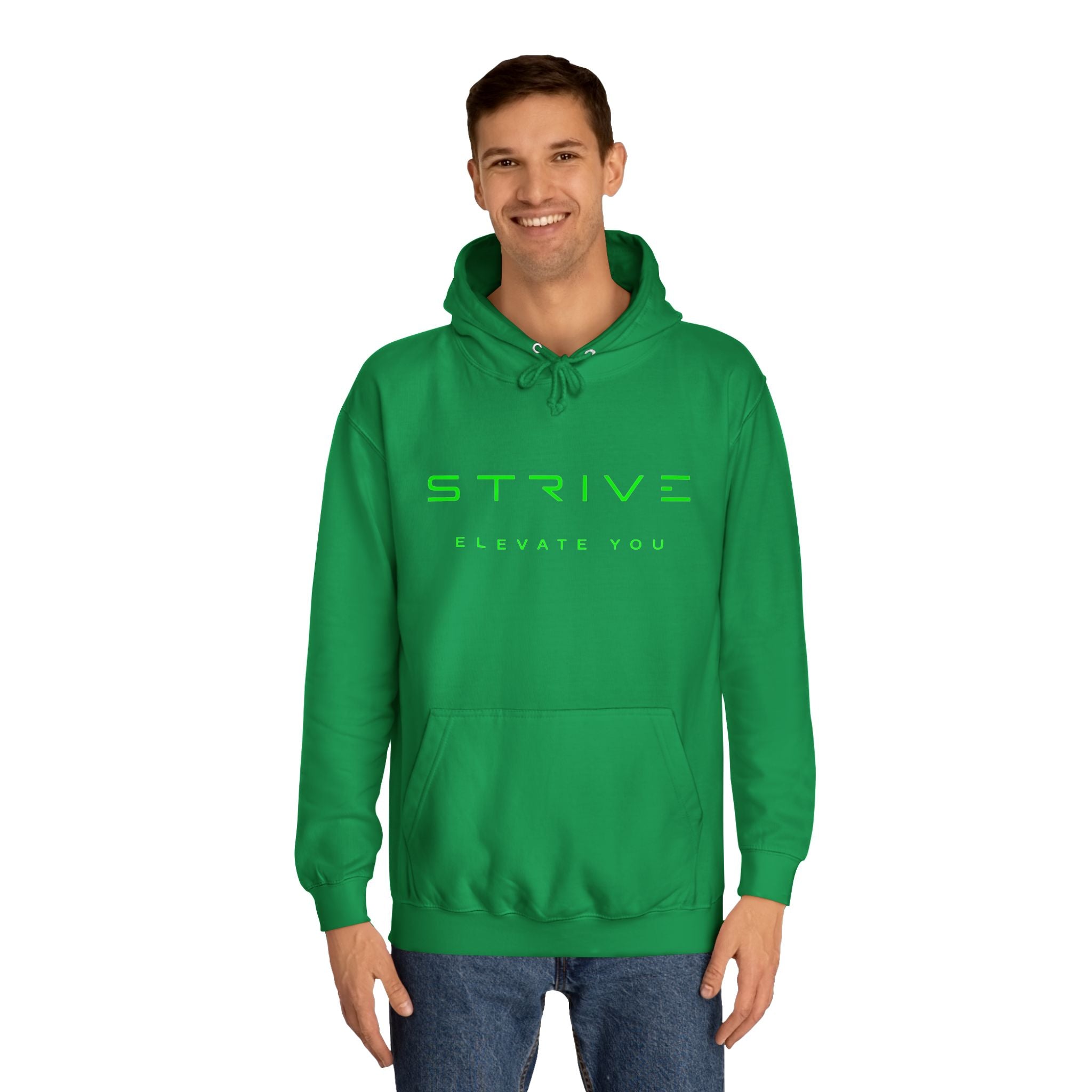 STRIVE-Fitness "Reach Your Peak" Unisex Hoodie - Motivational Fitness Apparel