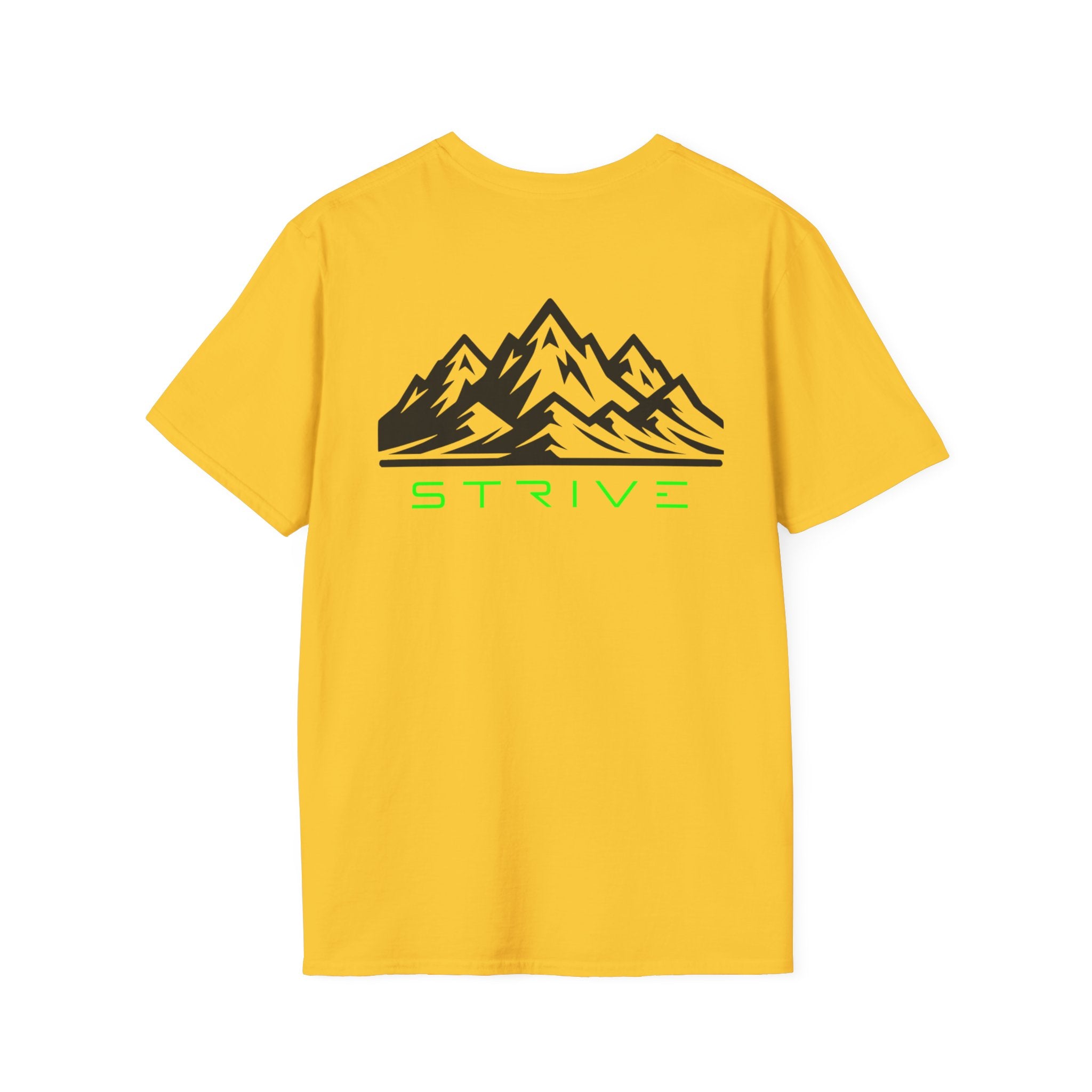 STRIVE-Fitness "Reach Your Peak" Unisex Soft-style T-Shirt - Motivational Fitness Apparel