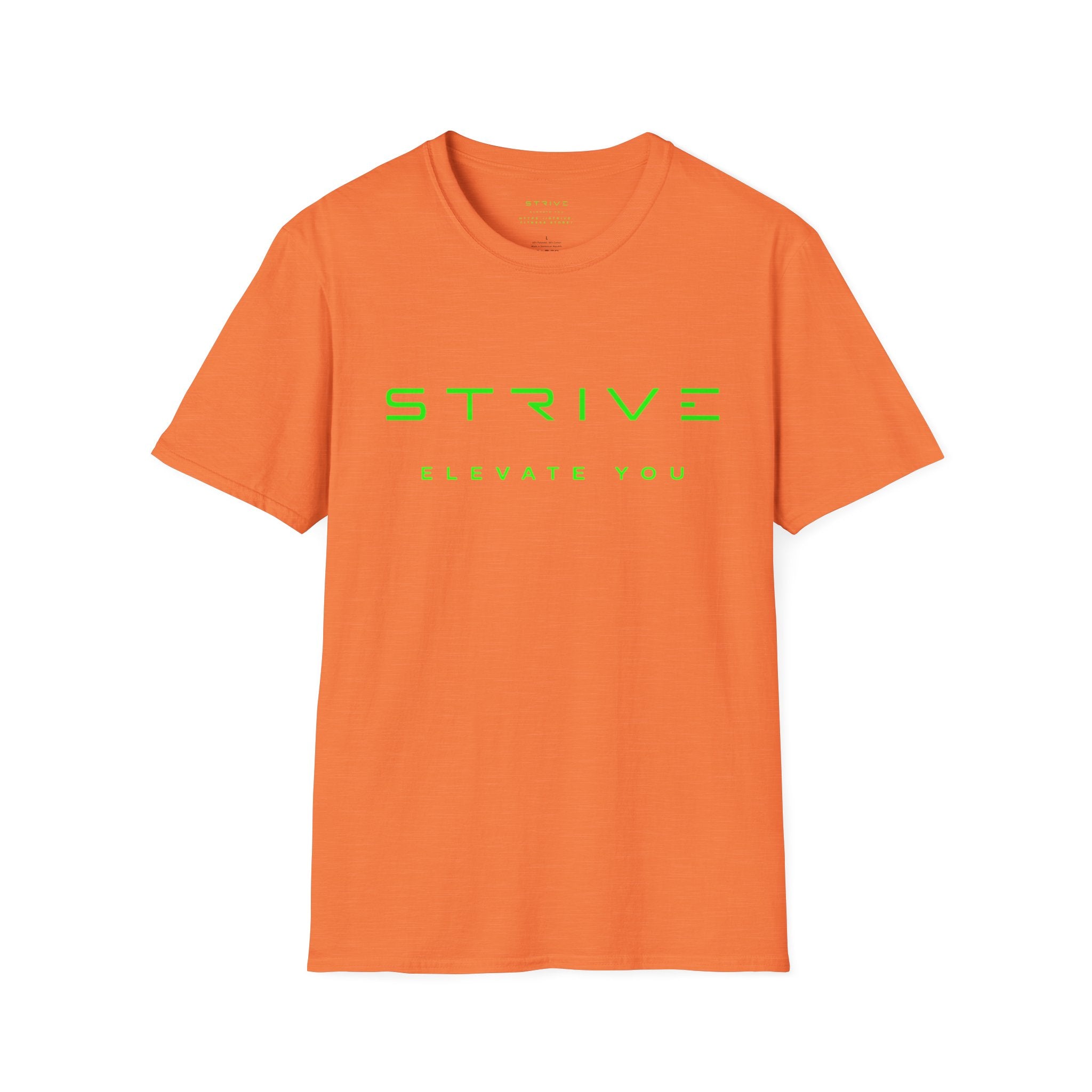 STRIVE-Fitness "Reach Your Peak" Unisex Soft-style T-Shirt - Motivational Fitness Apparel