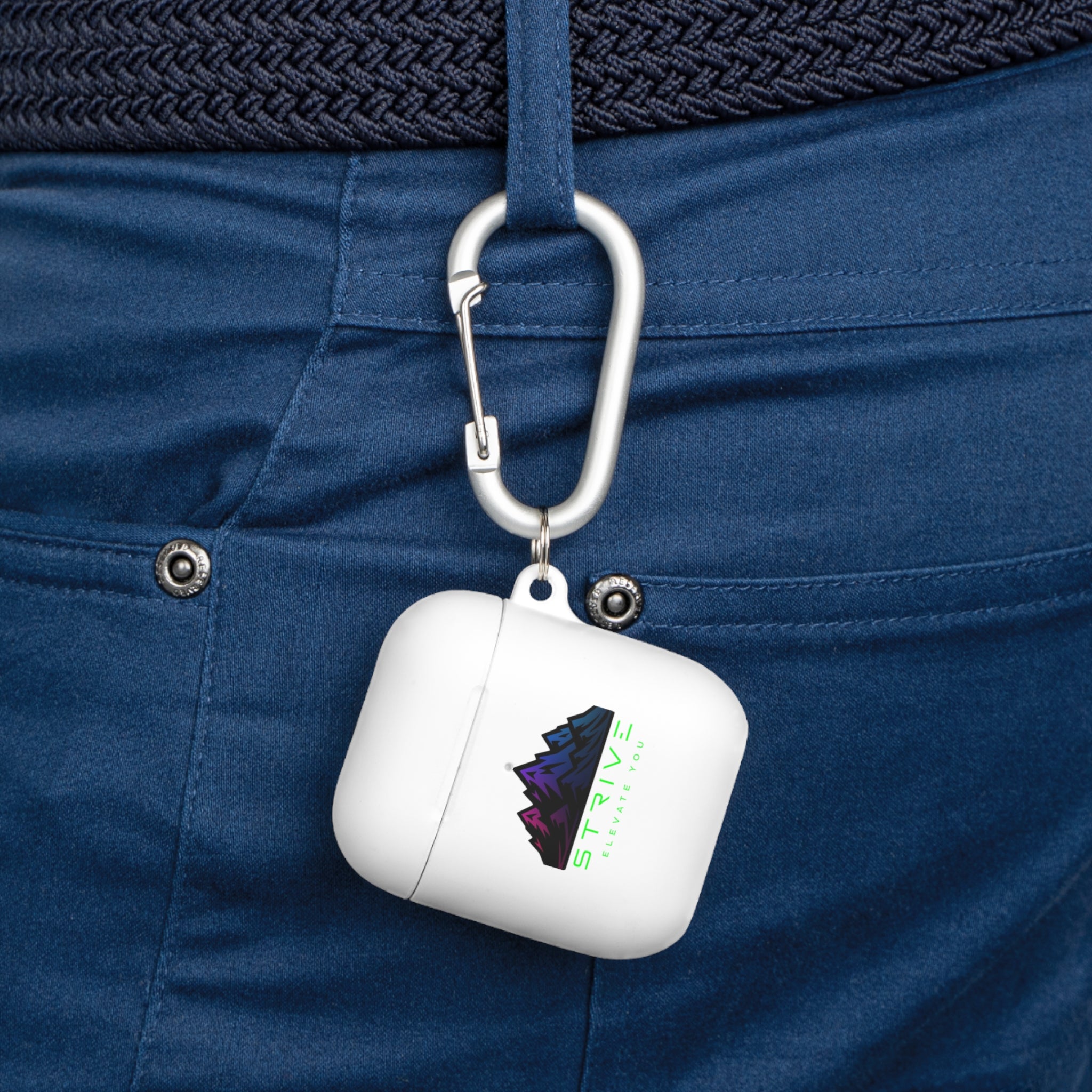 Mountain Adventure AirPods Case Cover | STIVE Design, AirPods Accessories, Gifts for Music Lovers, Wireless Earbud Holder, Travel Essential